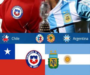 puzzel CHI - ARG, Finale Copa America 2015