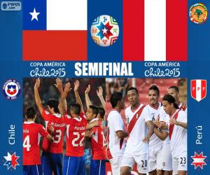 puzzel CHI - PER, Copa America 2015