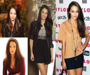 puzzel Chloe Bridges is een Amerikaanse actrice usa.