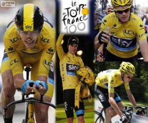 puzzel Chris Froome, Tour de France 2013