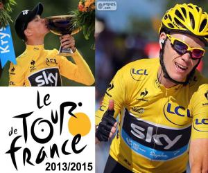 puzzel Chris Froome, Tour de France 2015