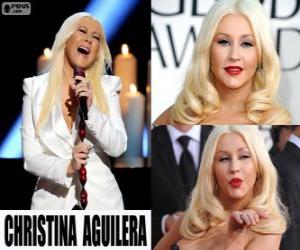 puzzel Christina Aguilera