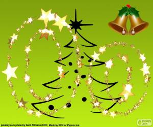 puzzel Christmas letter O