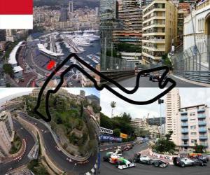 puzzel Circuit Monte Carlo - Monaco -