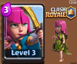 puzzel Clash Royale boogschutters