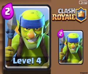 puzzel Clash Royale Goblins Spearmen