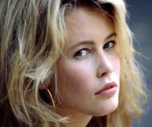 puzzel Claudia Schiffer is een Duits supermodel