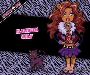 puzzel Clawdeen Wolf, de Weerwolf dochter is vijftien jaar oud