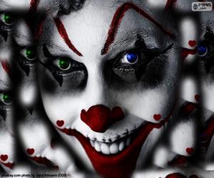 puzzel Clown Halloween