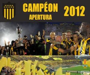 puzzel Club Atlético Peñarol kampioen van Torneo Apertura 2012, Uruguay