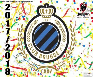 puzzel Club Brugge KV, Pro League 2017-2018