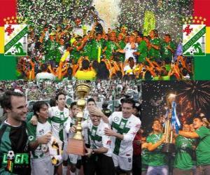 puzzel Club Deportivo Oriente Petrolero Clausura kampioen 2010 (Bolivia)