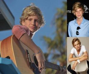 puzzel Cody Simpson is een Australische zangeres.