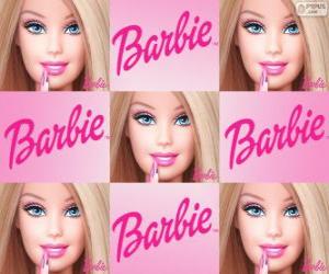 puzzel Collage van Barbie