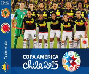 puzzel Colombia Copa America 2015