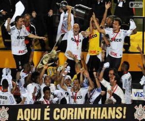 puzzel Corinthians / Timão, Copa Libertadores 2012 Kampioen