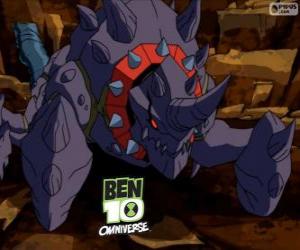 puzzel Crabdozer is de Nemetrix Aliens, Ben 10 Omniversum