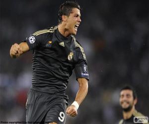 puzzel Cristiano Ronaldo doel