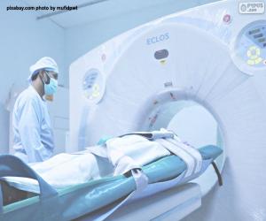 puzzel CT-scan van het lichaam