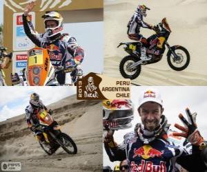 puzzel Cyril Despres, Dakar 2013