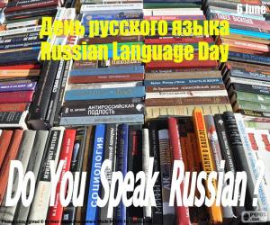 puzzel Dag van de Russische taal