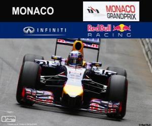 puzzel Daniel Ricciardo Grand Prix van Monaco 2014