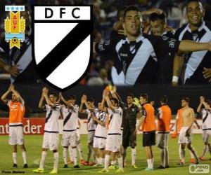 puzzel Danubio FC, Kampioen First Division van het voetbal in Uruguay 2013-2014