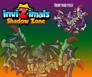 puzzel Dark Bratbat. Invizimals Shadow Zone. Horrible vliegende monster