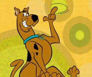 puzzel De beroemde hond Scooby Doo