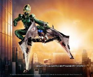puzzel De Green Goblin is een superschurk beschouwd als een van de aartsvijanden van Spider-Man
