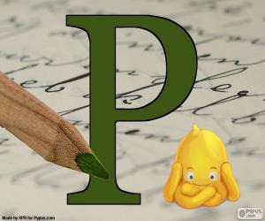 puzzel De Griekse letter Rho