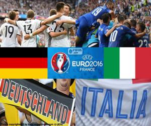 puzzel DE-IT, kwartfinale Euro 2016