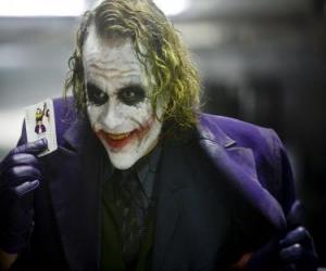 puzzel De Joker is de grootste vijand van Batman en een van de meest populaire schurken