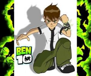 puzzel De jongen Ben Tennyson is Ben 10