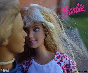 puzzel De liefde tussen Barbie en Ken