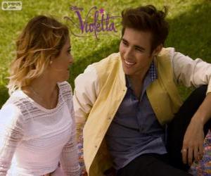 puzzel De liefde van Violetta en Leon, Violetta 3