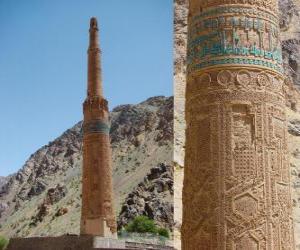 puzzel De Minaret van Jam, Afghanistan