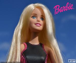 puzzel De mooie Barbie