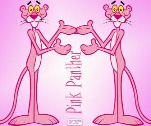 puzzel De Pink Panther, een elegante Britse gentleman