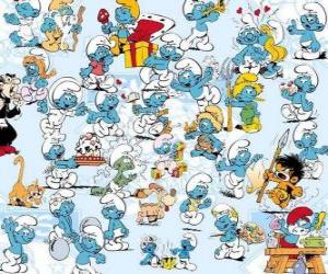 puzzel De Smurfen