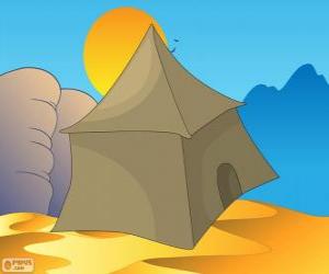 puzzel De tent van de bedoeïenen in de woestijn, Khayma