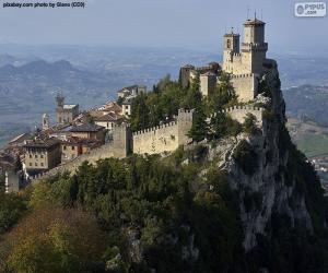 puzzel De Toren van Guaita, San Marino