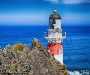 puzzel De vuurtoren van Cape Palliser