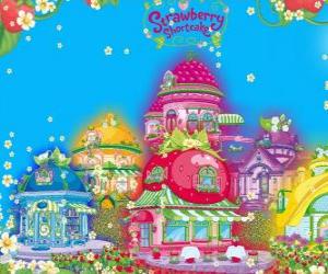 puzzel De wereld van Strawberry Shortcake