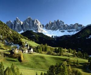 puzzel De Zwitserse Alpen