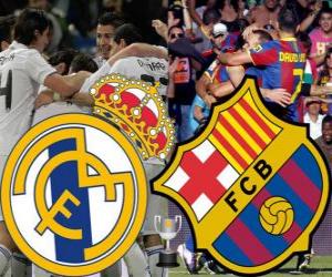 puzzel Definitieve Copa del Rey 2010-11, Real Madrid - FC Barcelona
