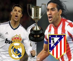 puzzel Definitieve Cup van koning 2012-13, Real Madrid - Atlético Madrid