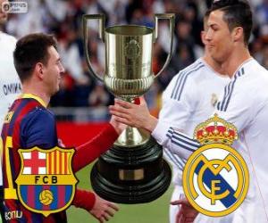 puzzel Definitieve Cup van koning 2013-14, FC Barcelona - Real Madrid