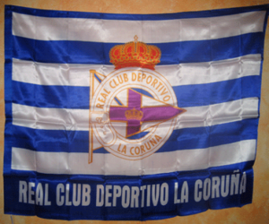 puzzel Deportivo de La Coruña vlag