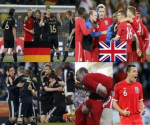 puzzel Deutschland - Engeland, achtste finales, Zuid-Afrika 2010